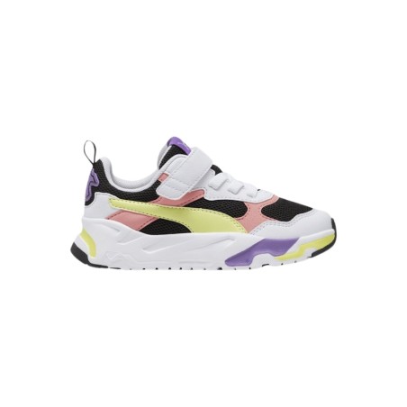 Puma Trinity AC PS 390839 12 sneakers bambina in similpelle multicolor