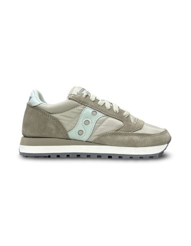 Saucony Jazz Original S101433-1004 sneakers donna in camoscio color salvia
