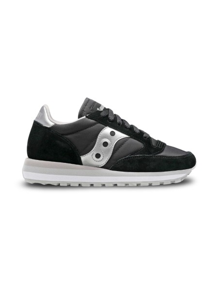 Saucony Jazz Triple S60530-15 sneakers donna in camoscio nero/argento