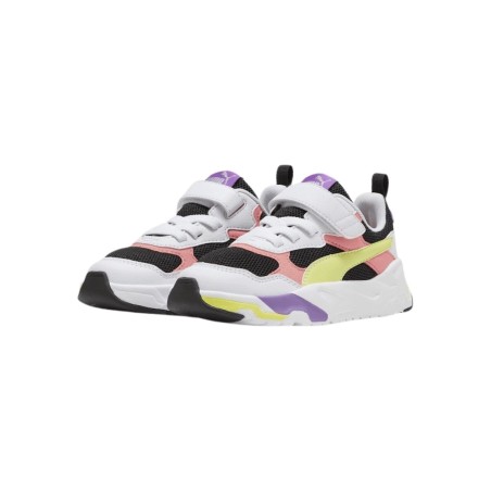 Puma Trinity AC PS 390839 12 sneakers bambina in similpelle multicolor