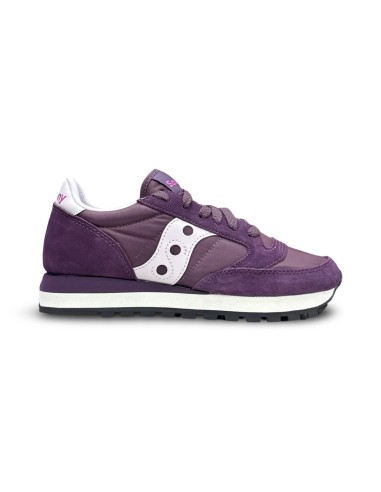 Saucony Jazz Original S101433-1005 sneakers donna in camoscio color prugna