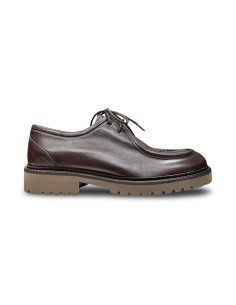 Exton 683 mocassini uomo in pelle marrone