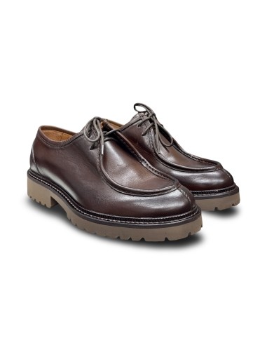 Exton 683 mocassini uomo in pelle marrone