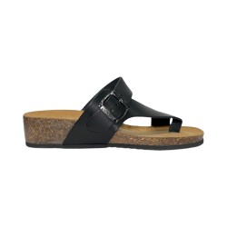 Bionatura 12A2423-I-GAUNER sandali donna in pelle nero