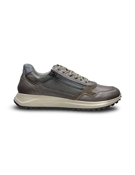 Igi&Co 2138311 sneakers uomo in pelle testa di moro