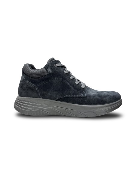 Igi&Co 2118600 stivaletti uomo in camoscio blu notte