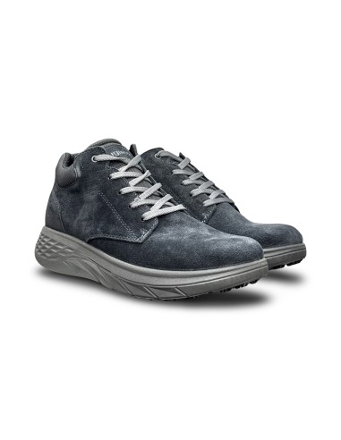 Igi&Co 2118600 stivaletti uomo in camoscio blu notte
