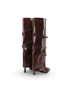 Queen Helena K5051 stivali donna in in pelle bordeaux 2