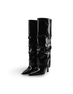 Queen Helena K5051 stivali donna in in pelle nero 2