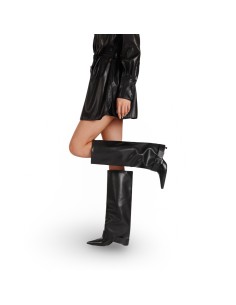 Queen Helena K5021 stivali donna in pelle nero 2