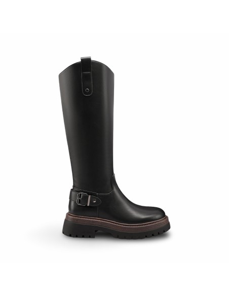 Queen Helena X35-65 stivali donna in pelle nero