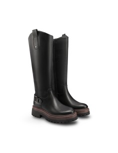 Queen Helena X35-65 stivali donna in pelle nero 2