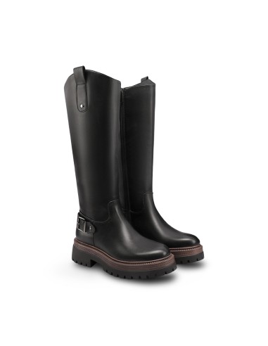 Queen Helena X35-65 stivali donna in pelle nero