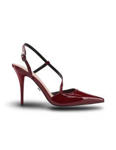 Queen Helena K5052 decollete' donna in pelle bordeaux
