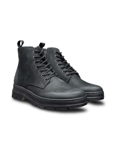 Igi&Co 2106600 anfibi uomo in nabuk nero 2