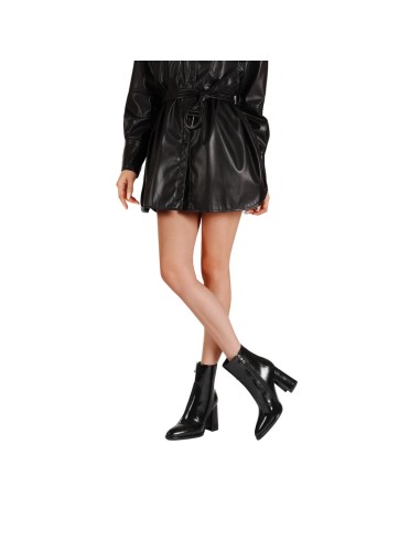 Queen Helena K5040 stivaletti donna in pelle nero