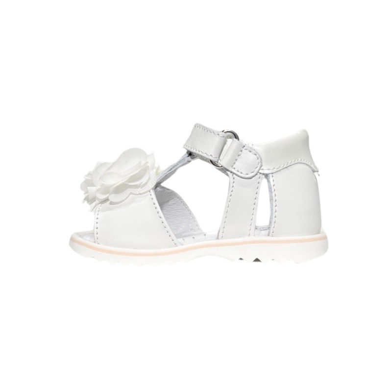 BALDUCCI SOFT CITA6430 sandali bambina in pelle bianco