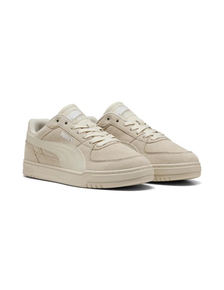 Puma Caven III ESD 404486 09 sneakers uomo in camoscio bianco/beige