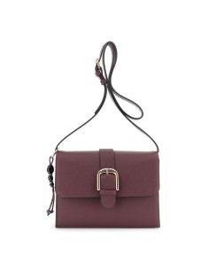 Cafe' Noir C3WE1112 borsa a tracolla donna bordeaux