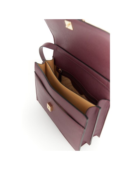 Cafe' Noir C3WE1112 borsa a tracolla donna bordeaux