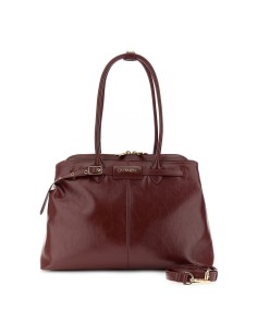 Cafe' Noir C3WA1100 borsa donna effetto pelle bordeaux