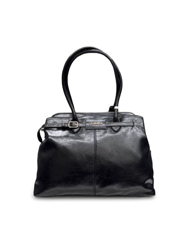 Cafe' Noir C3WA1100 borsa donna effetto pelle nero