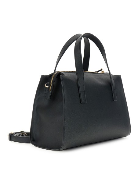 Cafe' Noir C3WE1111 borsa donna effetto pelle nero