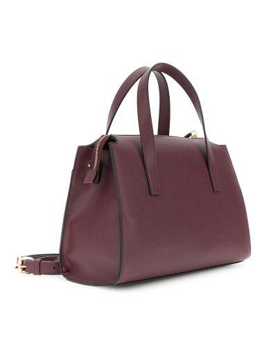 Cafe' Noir C3WE1111 borsa donna effetto pelle bordeaux