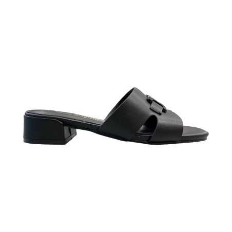 LAURA BIAGIOTTI 8501 sandali donna con tacco in pelle nero