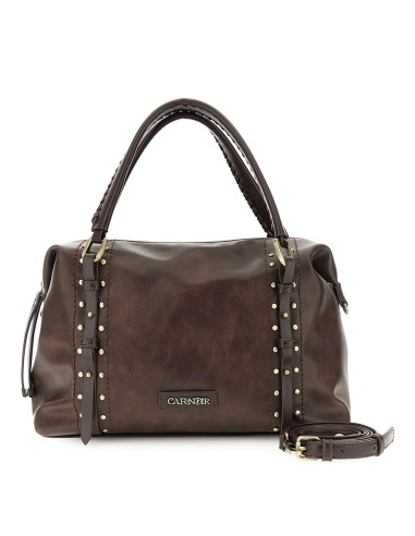 Cafe' Noir C3NL1138 borsa donna effetto pelle testa di moro