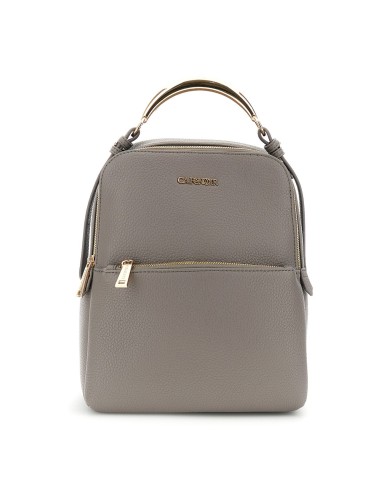 Cafe' Noir C3YA1101 zaino donna effetto pelle cemento