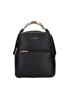 Cafe' Noir C3YA1101 zaino donna effetto pelle nero