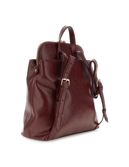 Cafe' Noir WA1101 borsa donna effetto pelle bordeaux
