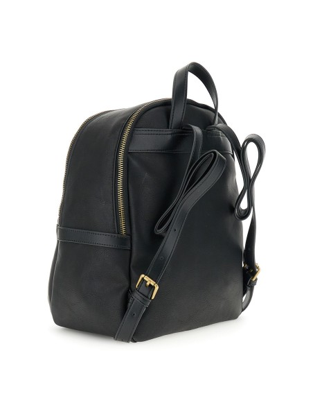 Cafe' Noir C3MH1119 borsa donna effetto pelle nero