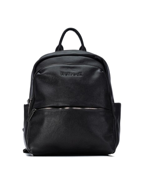 Refresh 183433 borsa donna effetto pelle nero