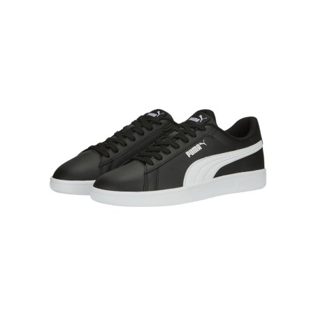 Puma Smash v2 L 365215 04 sneakers uomo in similpelle nero2 bianco