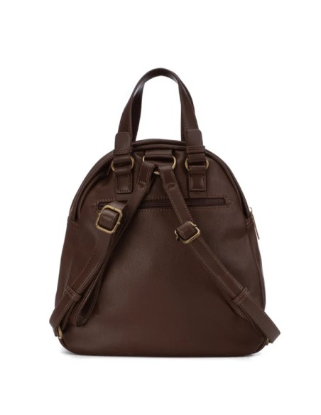 Refresh 183457 borsa donna effetto pelle marrone