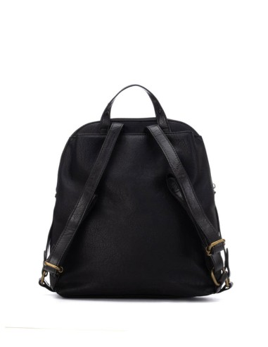 Refresh 183420 borsa donna effetto pelle nero
