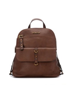 Refresh 183420 borsa donna effetto pelle camel