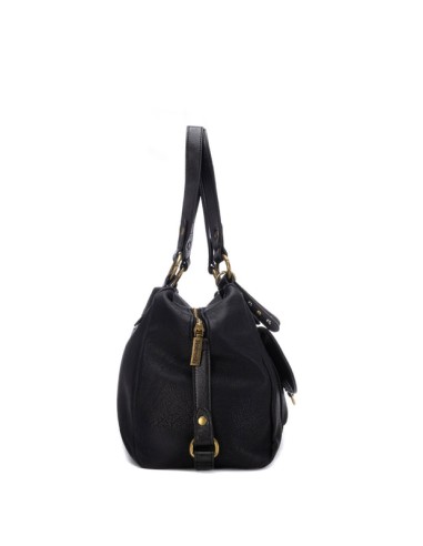 Refresh 183423 borsa donna effetto pelle nero