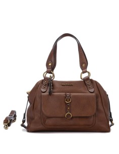 Refresh 183423 borsa donna effetto pelle taupe