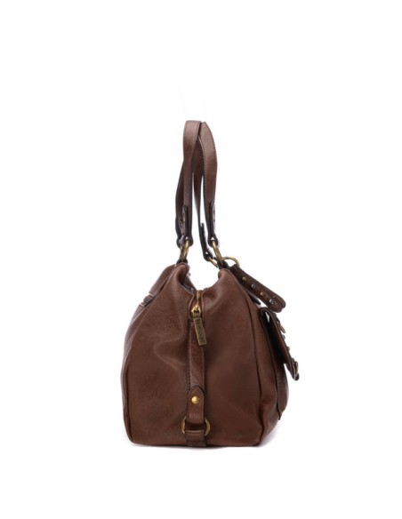 Refresh 183423 borsa donna effetto pelle taupe