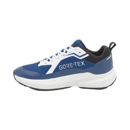 Igi&Co 6649722 sneakers uomo goretex in tessuto nylon blu