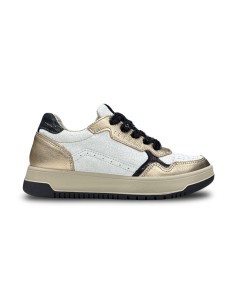 Igi&Co 2167600 sneakers donna in pelle bianco/champagne