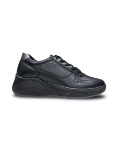 Igi&Co 2150800 sneakers donna in pelle perlato nero