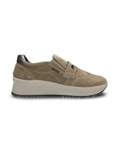Igi&Co 2173533 slip on donna in camoscio fango