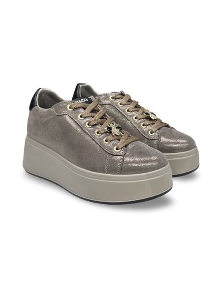 Igi&Co 2170433 sneakers donna in pelle champagne
