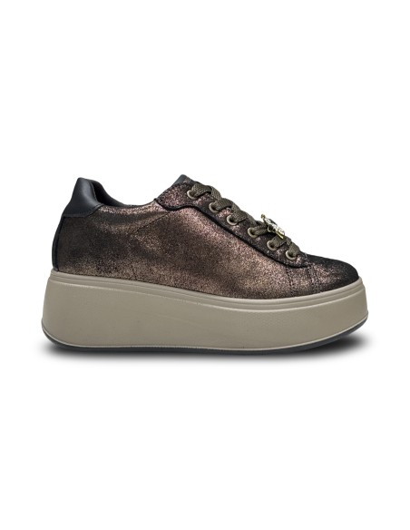 Igi&Co 2170422 sneakers donna in pelle bronzo
