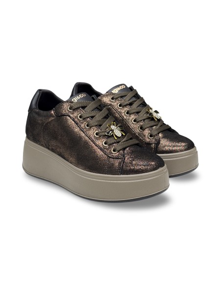 Igi&Co 2170422 sneakers donna in pelle bronzo