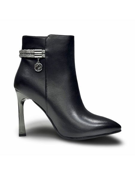 Enza Marchese 51035 stivaletti donna in pelle nero